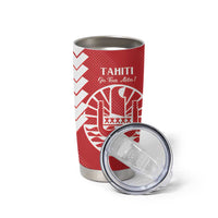 Custom Tahiti Football Tumbler Cup Go Toa Aito