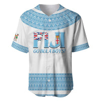 Custom Fiji Tapa Football Baseball Jersey Go Bula Boy!