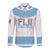Custom Fiji Tapa Football Long Sleeve Button Shirt Go Bula Boy!