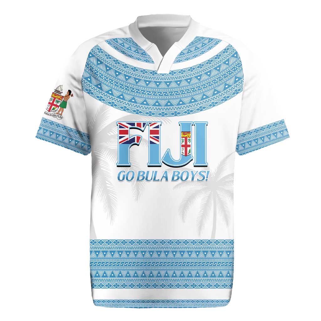 Custom Fiji Tapa Football Rugby Jersey Go Bula Boy!
