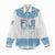 Custom Fiji Tapa Football Women Casual Shirt Go Bula Boy!