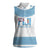 Custom Fiji Tapa Football Women Sleeveless Polo Shirt Go Bula Boy!
