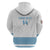 Custom Fiji Tapa Football Zip Hoodie Go Bula Boy!