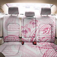 Pink White Polynesia Floral Sea Turtle Back Car Seat Cover - Polynesian Pride