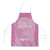 Custom New Zealand Silver Fern Rugby 2025 Apron All Black Aotearoa Maori Pink - Polynesian Pride