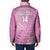 Custom New Zealand Silver Fern Rugby 2025 Padded Jacket All Black Aotearoa Maori Pink - Polynesian Pride