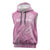 Custom New Zealand Silver Fern Rugby 2025 Sleeveless Hoodie All Black Aotearoa Maori Pink - Polynesian Pride