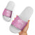 Custom New Zealand Silver Fern Rugby 2025 Slide Sandals All Black Aotearoa Maori Pink - Polynesian Pride