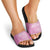 Custom New Zealand Silver Fern Rugby 2025 Slide Sandals All Black Aotearoa Maori Pink - Polynesian Pride