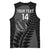 Custom New Zealand Silver Fern Rugby 2025 Basketball Jersey Go Champions Aotearoa Maori Black - Polynesian Pride