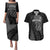 Custom New Zealand Silver Fern Rugby 2025 Couples Matching Puletasi and Hawaiian Shirt Go Champions Aotearoa Maori Black