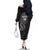 Custom New Zealand Silver Fern Rugby 2025 Family Matching Off The Shoulder Long Sleeve Dress and Hawaiian Shirt Go Champions Aotearoa Maori Black