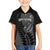 Custom New Zealand Silver Fern Rugby 2025 Family Matching Puletasi and Hawaiian Shirt Go Champions Aotearoa Maori Black