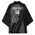 Custom New Zealand Silver Fern Rugby 2025 Kimono Go Champions Aotearoa Maori Black - Polynesian Pride