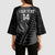 Custom New Zealand Silver Fern Rugby 2025 Kimono Sleeve Blouse Go Champions Aotearoa Maori Black - Polynesian Pride