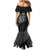Custom New Zealand Silver Fern Rugby 2025 Mermaid Dress Go Champions Aotearoa Maori Black
