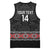 Custom New Zealand Silver Fern Rugby Basketball Jersey All Black Maori Taniko Pattern - Polynesian Pride