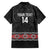 Custom New Zealand Silver Fern Rugby Hawaiian Shirt All Black Maori Taniko Pattern