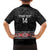 Custom New Zealand Silver Fern Rugby Hawaiian Shirt All Black Maori Taniko Pattern