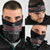 Custom New Zealand Silver Fern Rugby Neck Gaiter All Black Maori Taniko Pattern - Polynesian Pride