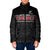Custom New Zealand Silver Fern Rugby Padded Jacket All Black Maori Taniko Pattern - Polynesian Pride