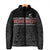 Custom New Zealand Silver Fern Rugby Padded Jacket All Black Maori Taniko Pattern - Polynesian Pride