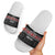 Custom New Zealand Silver Fern Rugby Slide Sandals All Black Maori Taniko Pattern - Polynesian Pride