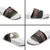 Custom New Zealand Silver Fern Rugby Slide Sandals All Black Maori Taniko Pattern - Polynesian Pride