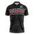 Custom New Zealand Silver Fern Rugby Zipper Polo Shirt All Black Maori Taniko Pattern - Polynesian Pride