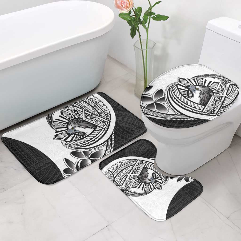 Philippines Eagle Sun Bathroom Set Filipino Agila Polynesian Tattoo Black Color LT14 - Polynesian Pride