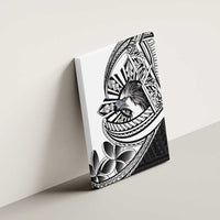 Philippines Eagle Sun Canvas Wall Art Filipino Agila Polynesian Tattoo Black Color