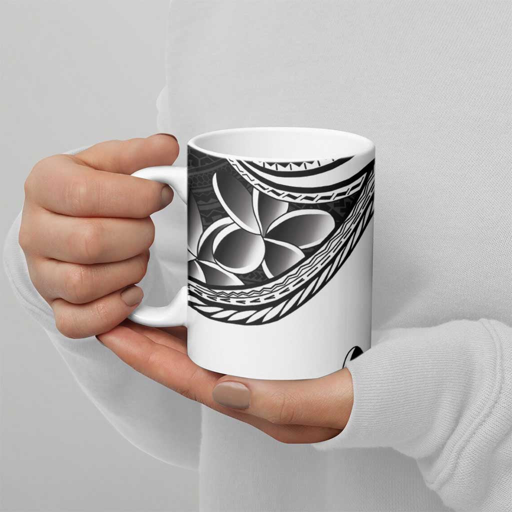 Philippines Eagle Sun Ceramic Mug Filipino Agila Polynesian Tattoo Black Color