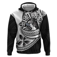Philippines Eagle Sun Hoodie Filipino Agila Polynesian Tattoo Black Color LT14 Pullover Hoodie Black - Polynesian Pride