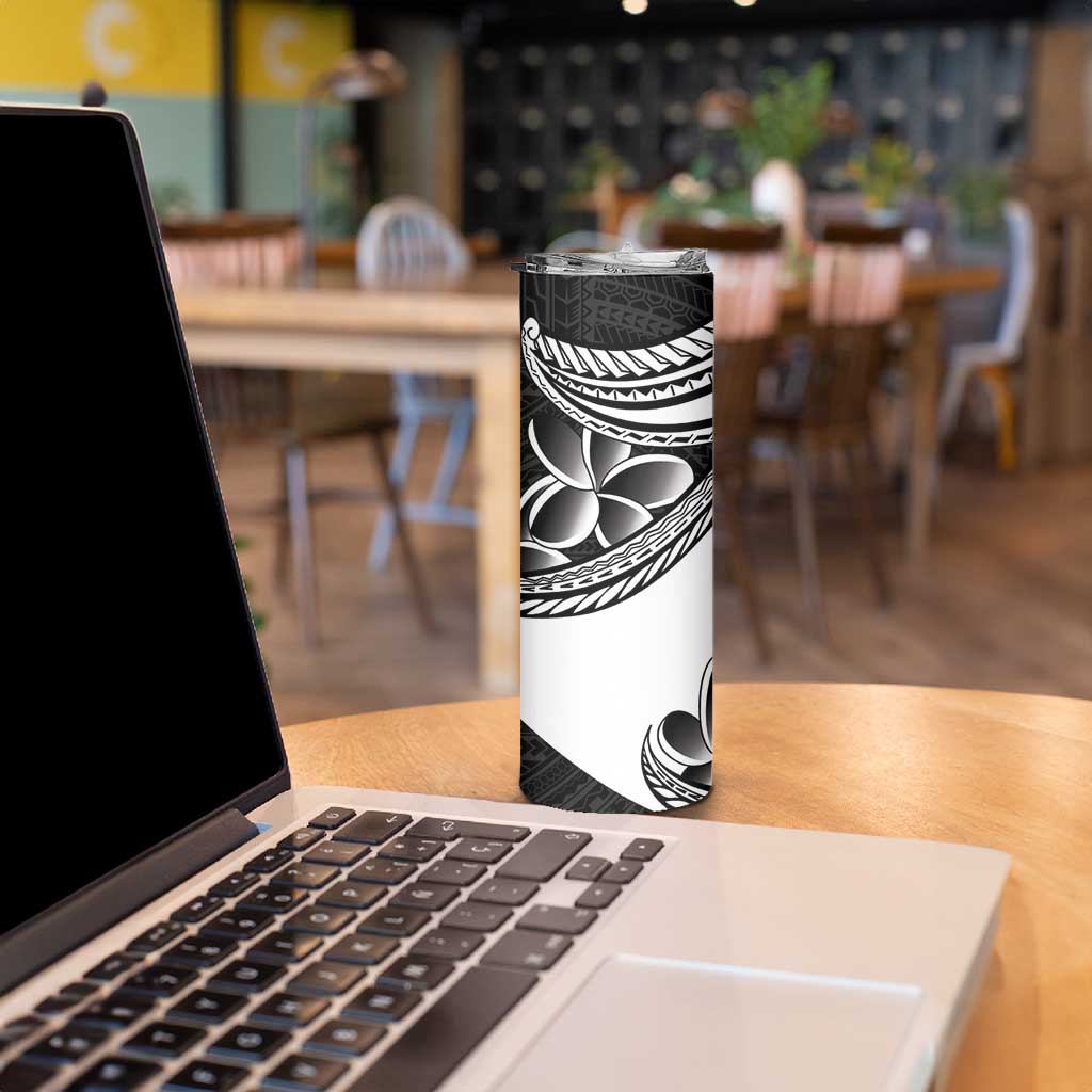 Philippines Eagle Sun Skinny Tumbler Filipino Agila Polynesian Tattoo Black Color