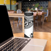 Philippines Eagle Sun Skinny Tumbler Filipino Agila Polynesian Tattoo Black Color