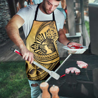 Philippines Eagle Sun Apron Filipino Agila Polynesian Tattoo Gold Color