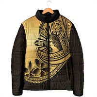 Philippines Eagle Sun Padded Jacket Filipino Agila Polynesian Tattoo Gold Color LT14 - Polynesian Pride