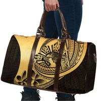 Philippines Eagle Sun Travel Bag Filipino Agila Polynesian Tattoo Gold Color