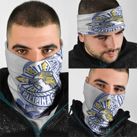 Philippines Eagle Sun Neck Gaiter Filipino Agila Polynesian Tattoo Flag Color