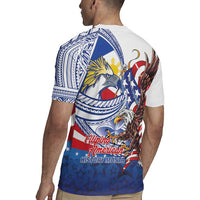 Filipino American History Month Rugby Jersey Philippines Agila USA Eagle Mix Flag