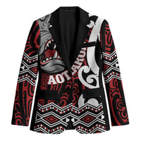 Personalised Aotearoa Bulldog Blazer New Zealand Maori Taniko Art - Polynesian Pride