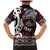 Personalised Aotearoa Bulldog Family Matching Mermaid Dress and Hawaiian Shirt New Zealand Maori Taniko Art