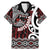 Personalised Aotearoa Bulldog Family Matching Mermaid Dress and Hawaiian Shirt New Zealand Maori Taniko Art