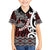 Personalised Aotearoa Bulldog Hawaiian Shirt New Zealand Maori Taniko Art