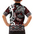 Personalised Aotearoa Bulldog Hawaiian Shirt New Zealand Maori Taniko Art