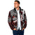 Personalised Aotearoa Bulldog Padded Jacket New Zealand Maori Taniko Art - Polynesian Pride