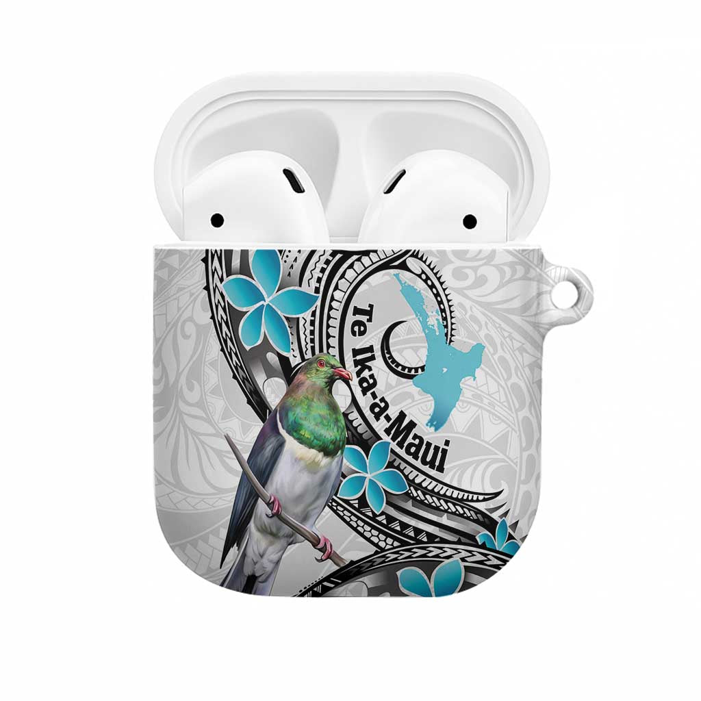 Aotearoa Te Ika-a-Maui AirPods Case South Island Kekeru Maori Koru - Polynesian Pride