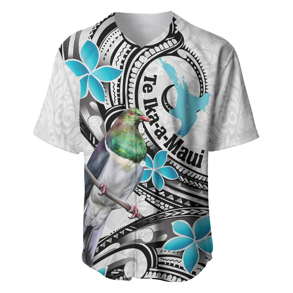 Aotearoa Te Ika-a-Maui Baseball Jersey South Island Kekeru Maori Koru