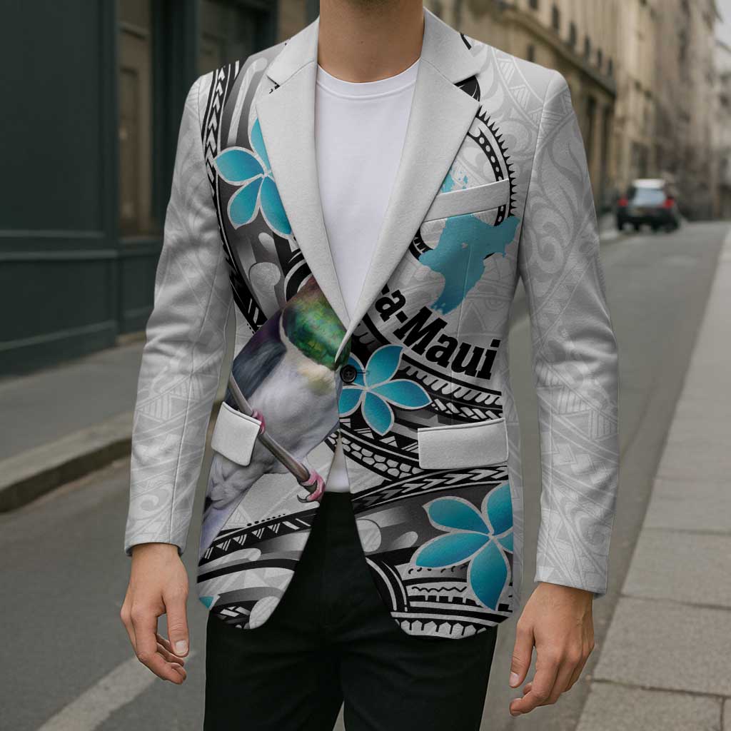 Aotearoa Te Ika-a-Maui Blazer South Island Kekeru Maori Koru - Polynesian Pride