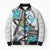 Aotearoa Te Ika-a-Maui Bomber Puffer Jacket South Island Kekeru Maori Koru - Polynesian Pride